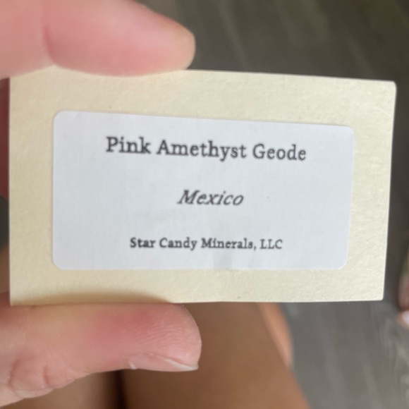 Pink Amethyst Geode - Picture 5 of 8